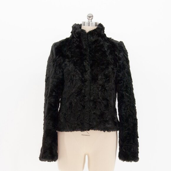 H&M Faux Fur Short Fall Jacket - Picture 1 of 4